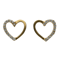 Orecchini Damiata Gioielli Donna in Oro giallo Zircone 219/102/6 - 219/102/6